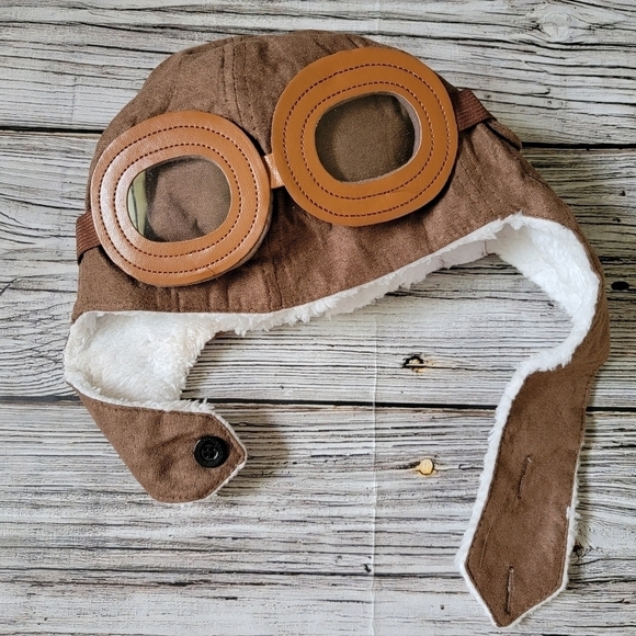 Aviator Hat First Birthday Outfit Cake Smash Outfit Time Flies Birthday - Picture 2 of 8